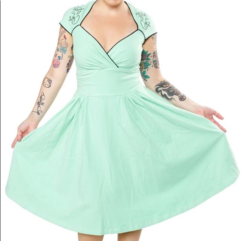 Pinup Couture Mermaid Swing Dress